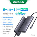 Hubs USB-C UGREEN Adaptador USB / HDMI / Display Port