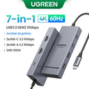 Hubs USB-C UGREEN Adaptador USB / HDMI / Display Port