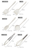 Kit de Utensílios de Cozinha em Silicone – 18 Peças