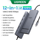 Hubs USB-C UGREEN Adaptador USB / HDMI / Display Port