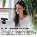 Webcam para Conference Call com microfone e Autofoco. Resoluções de 4k | 2k | 1080p