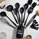 Kit de Utensílios de Cozinha em Silicone – 18 Peças