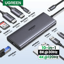 Hubs USB-C UGREEN Adaptador USB / HDMI / Display Port
