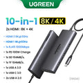Hubs USB-C UGREEN Adaptador USB / HDMI / Display Port