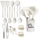 Kit de Utensílios de Cozinha em Silicone – 18 Peças